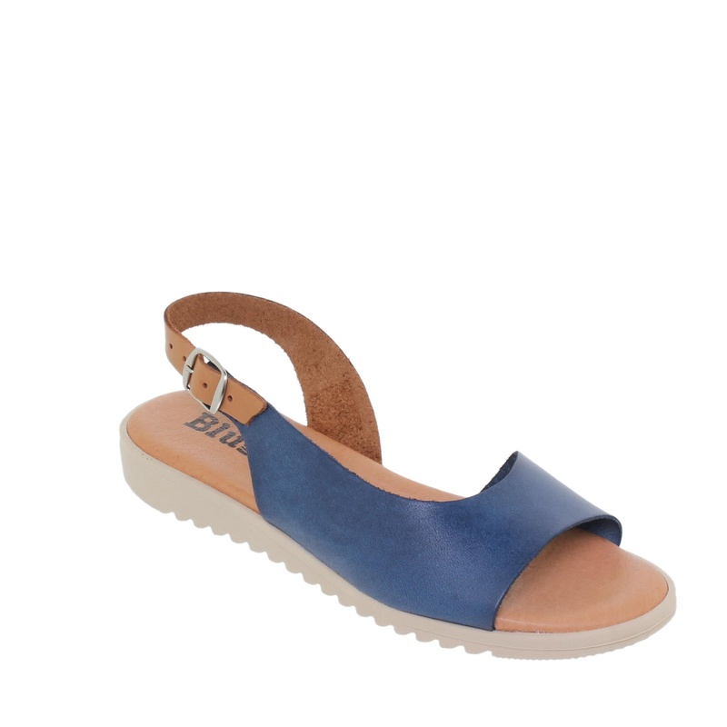 1115BLU/364 · SANDALIA SEÑORA PIEL