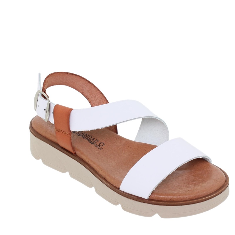 166BLU/364 · SANDALIA SEÑORA PIEL