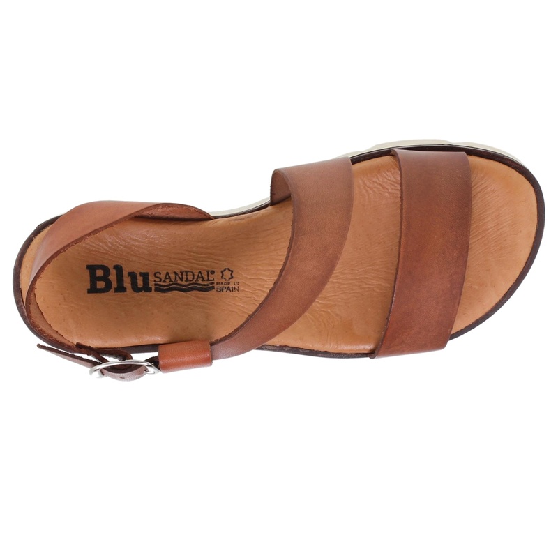 166BLU/364 · SANDALIA SEÑORA PIEL