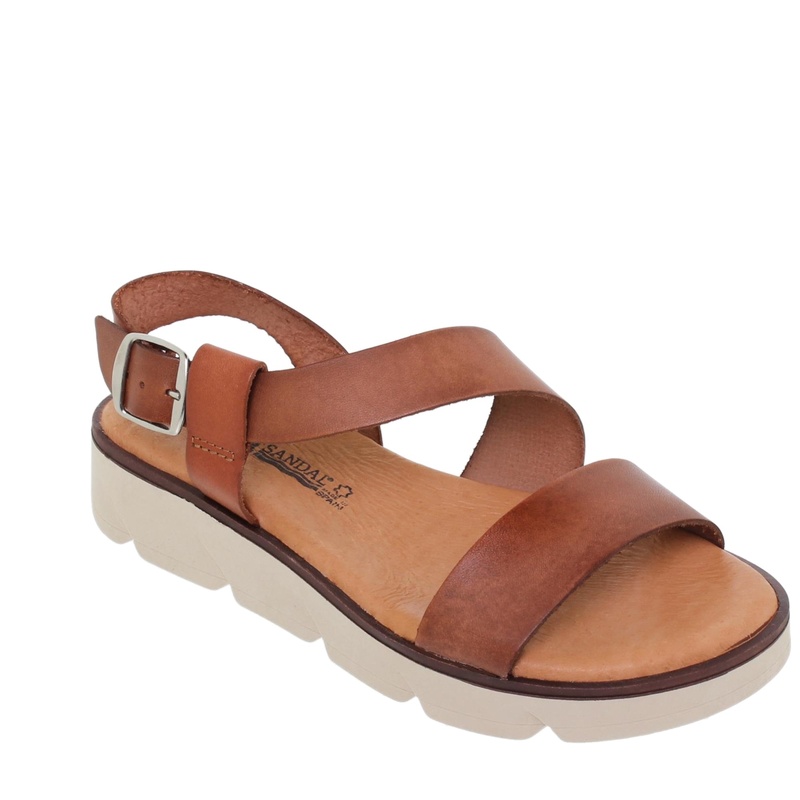 166BLU/364 · SANDALIA SEÑORA PIEL