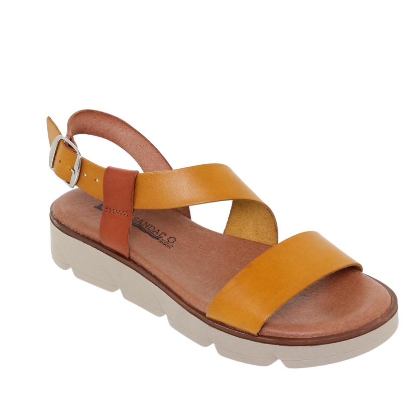 166BLU/364 · SANDALIA SEÑORA PIEL