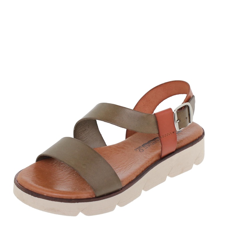 166BLU/364 · SANDALIA SEÑORA PIEL