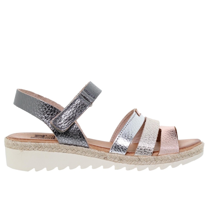 2898BLU/68 · SANDALIA SEÑORA PIEL