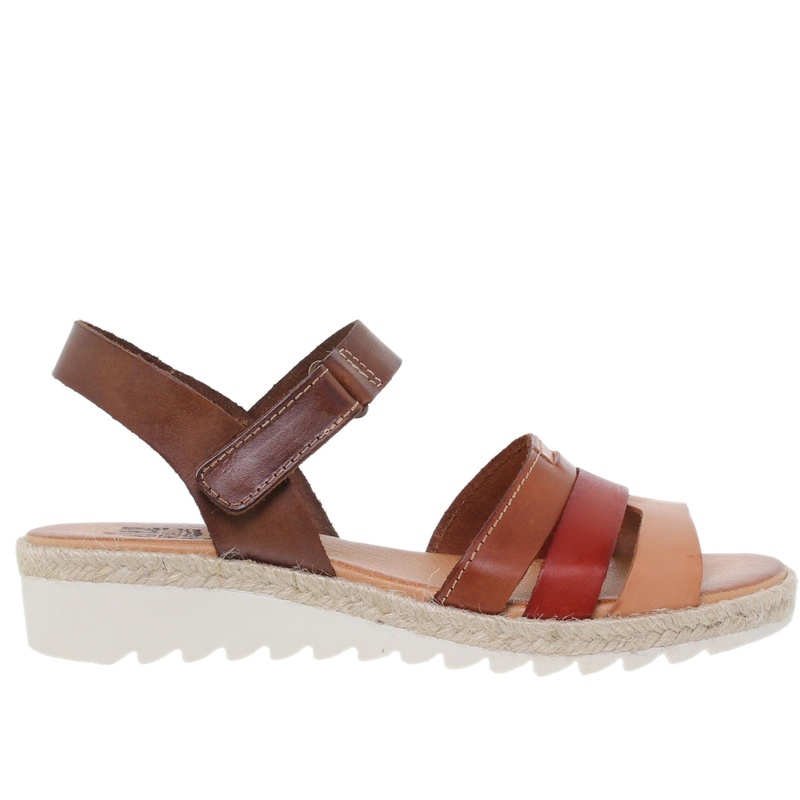 2898BLU/68 · SANDALIA SEÑORA PIEL