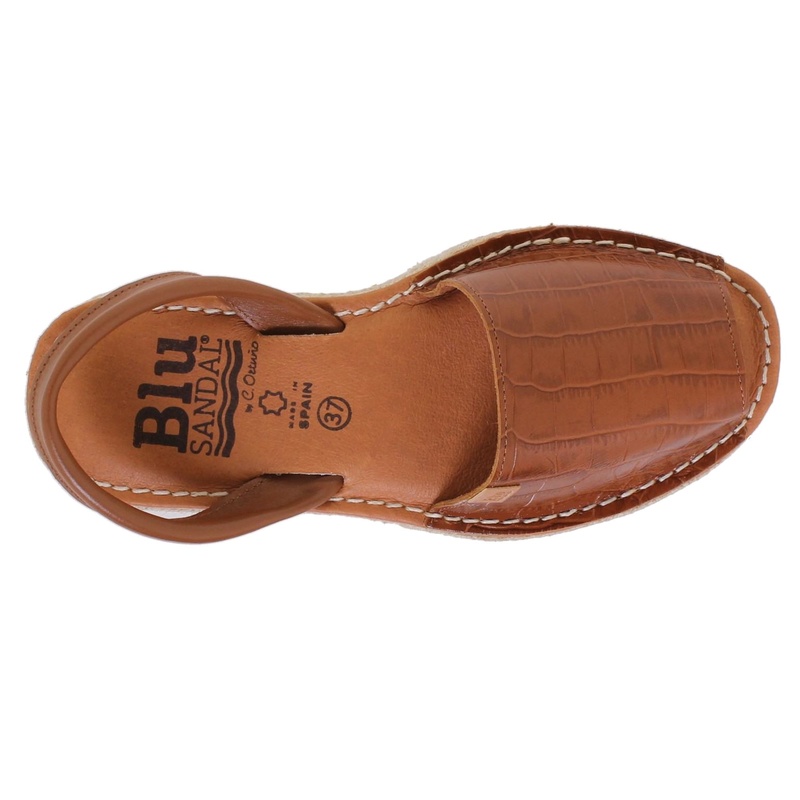 9300BLU/136 · SANDALIA SEÑORA PIEL