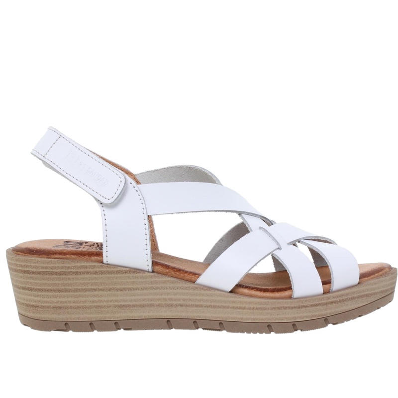 3104BLU/68 · SANDALIA SEÑORA PIEL