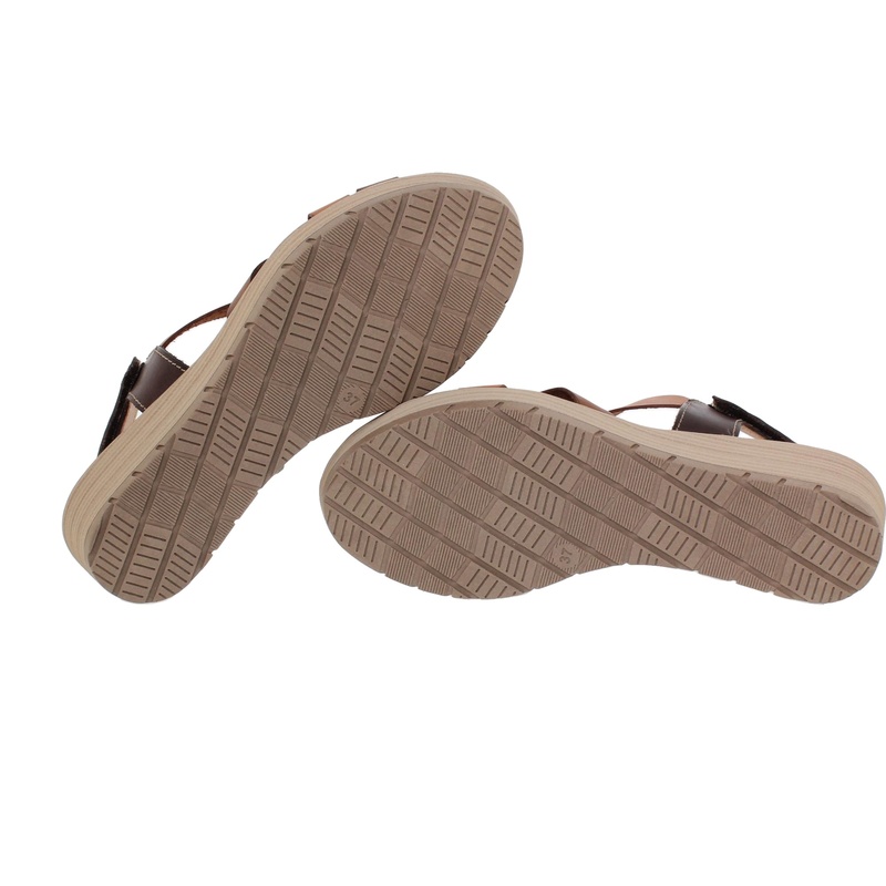 3104BLU/68 · SANDALIA SEÑORA PIEL