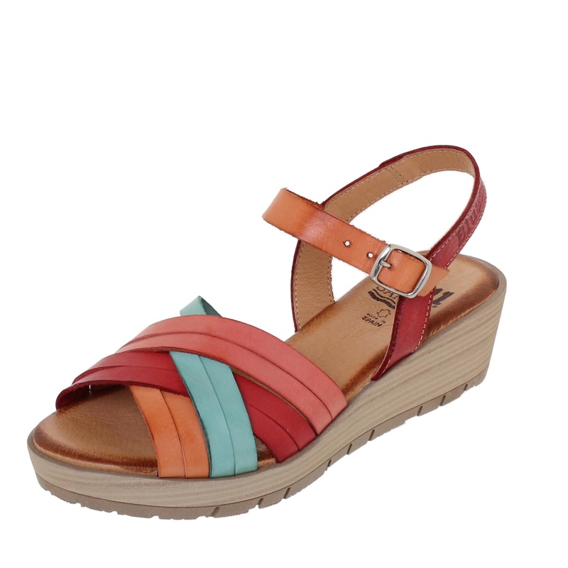 3106BLU/68 · SANDALIA SEÑORA PIEL