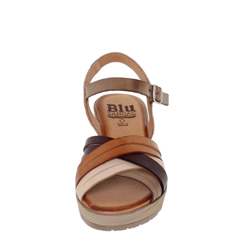 3106BLU/68 · SANDALIA SEÑORA PIEL