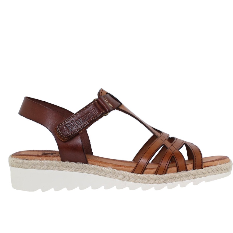 2896BLU/68 · SANDALIA SEÑORA PIEL