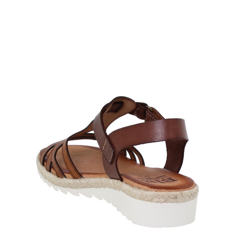 2896BLU/68 · SANDALIA SEÑORA PIEL