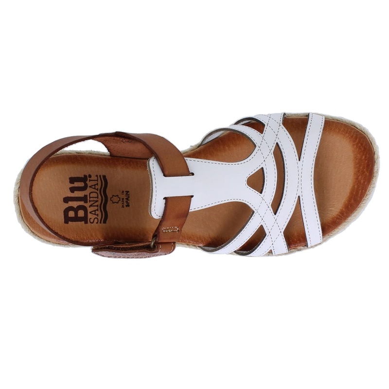 2896BLU/68 · SANDALIA SEÑORA PIEL
