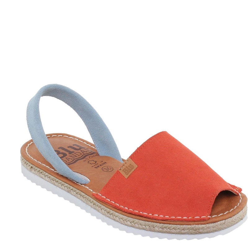 15202BLU/136 · SANDALIA SEÑORA PIEL