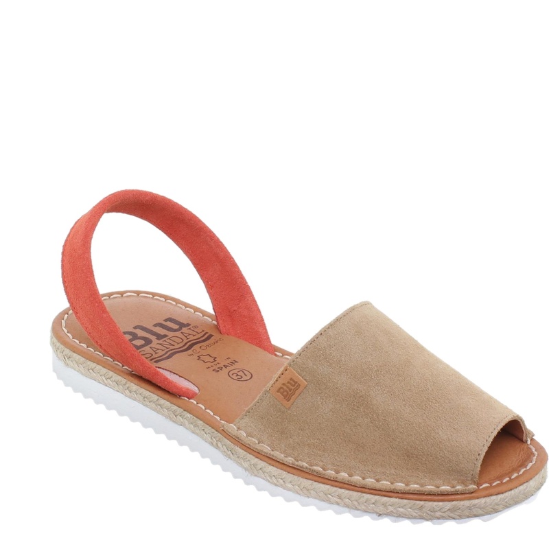 15202BLU/136 · SANDALIA SEÑORA PIEL