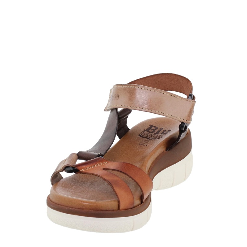54322BLU/68 · SANDALIA SEÑORA PIEL