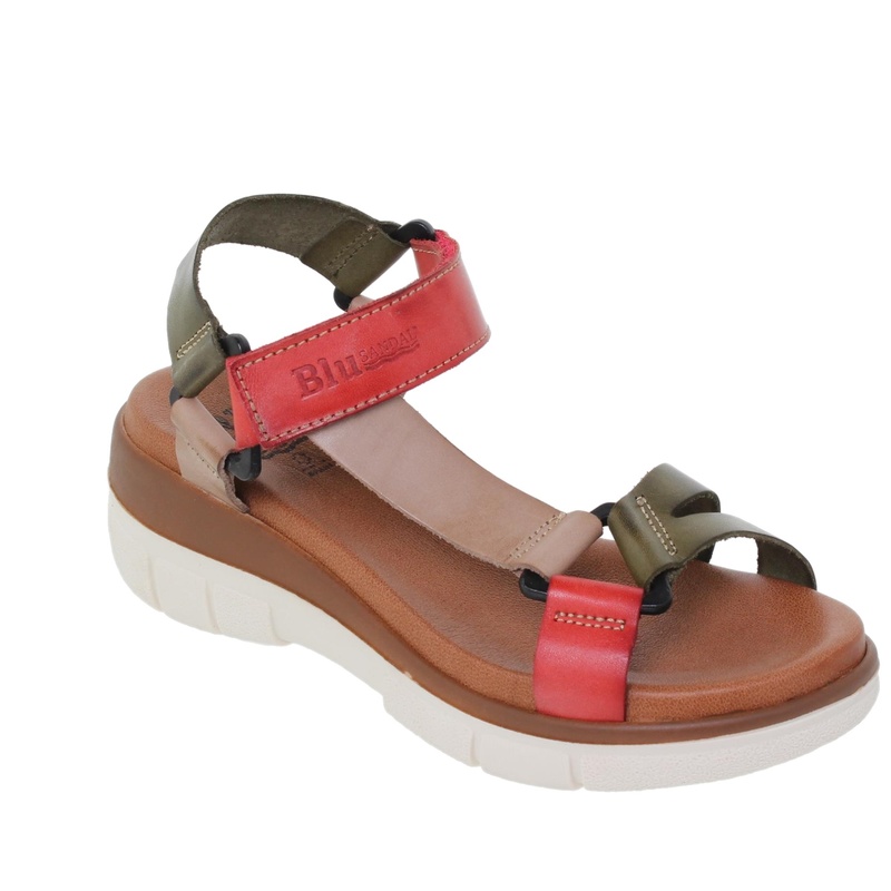 54322BLU/68 · SANDALIA SEÑORA PIEL