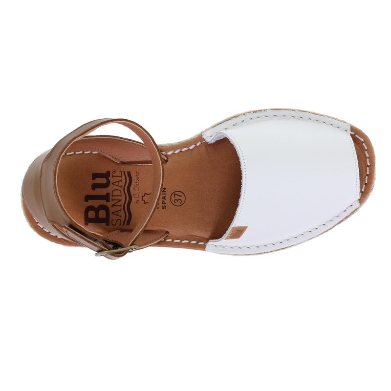 15201BLU/136 · SANDALIA SEÑORA PIEL