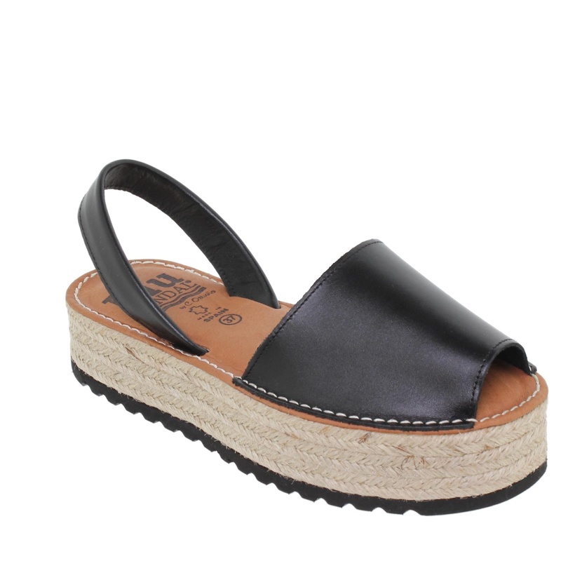 16201BLU/136 · SANDALIA SEÑORA PIEL