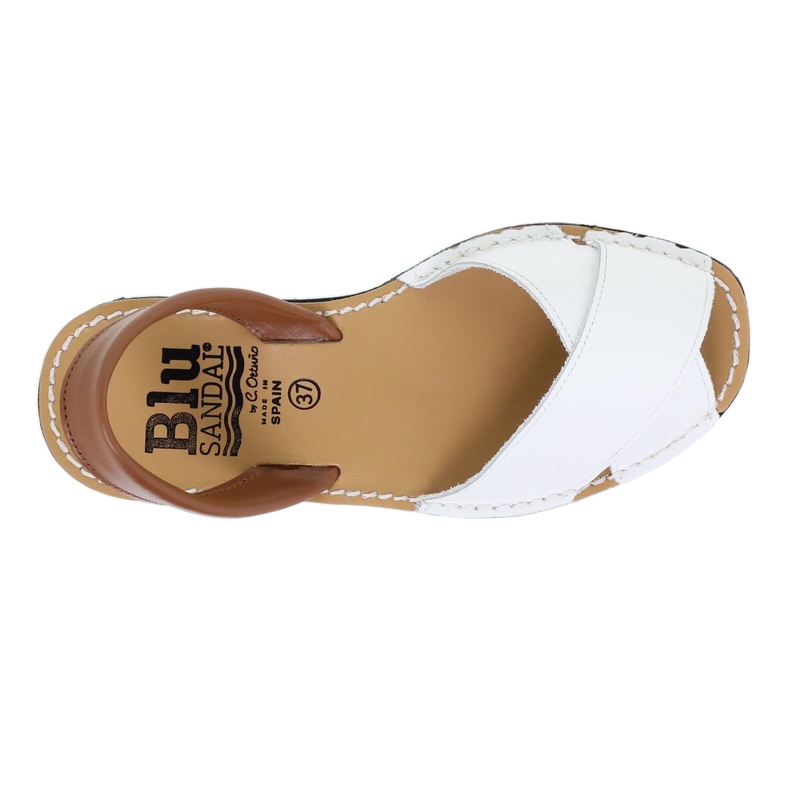 394BLU/136 · SANDALIA SEÑORA PIEL