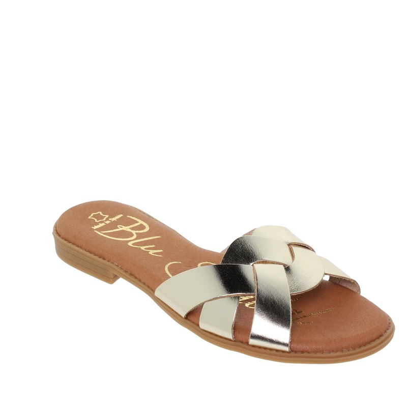 1601BLU/328 · SANDALIA SEÑORA PIEL