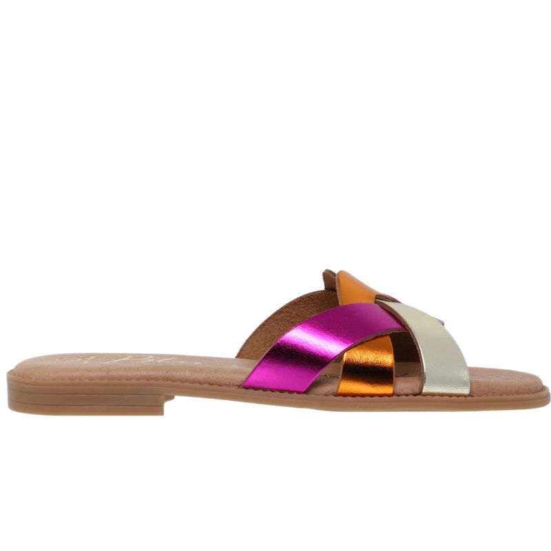 1601BLU/328 · SANDALIA SEÑORA PIEL