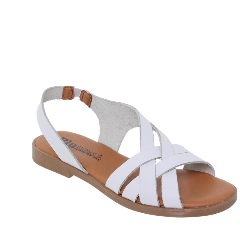 24925BLU/364 · SANDALIA SEÑORA PIEL