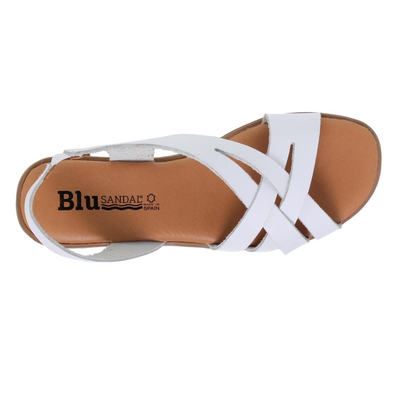 24925BLU/364 · SANDALIA SEÑORA PIEL