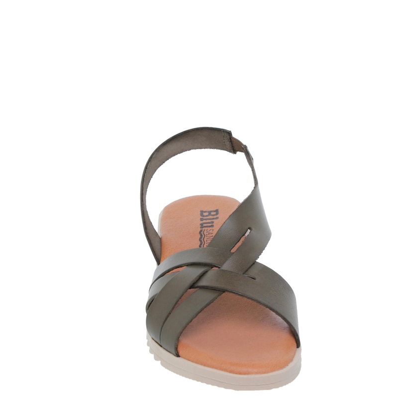 24925BLU/364 · SANDALIA SEÑORA PIEL