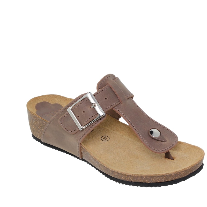 714BLU/68 · SANDALIA SEÑORA PIEL