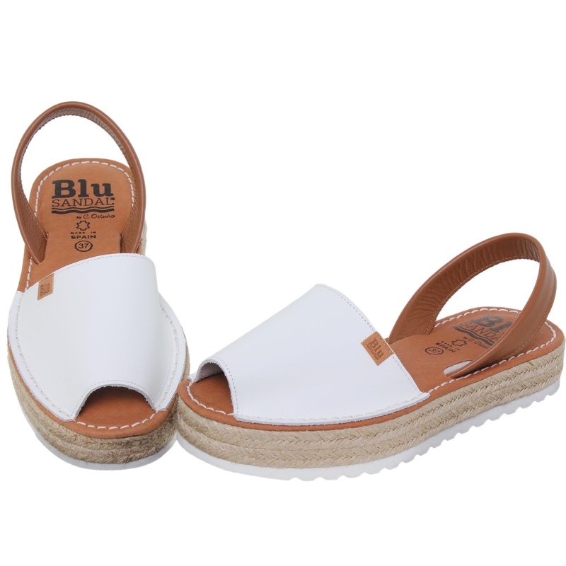 9201BLU/136 · SANDALIA SEÑORA PIEL