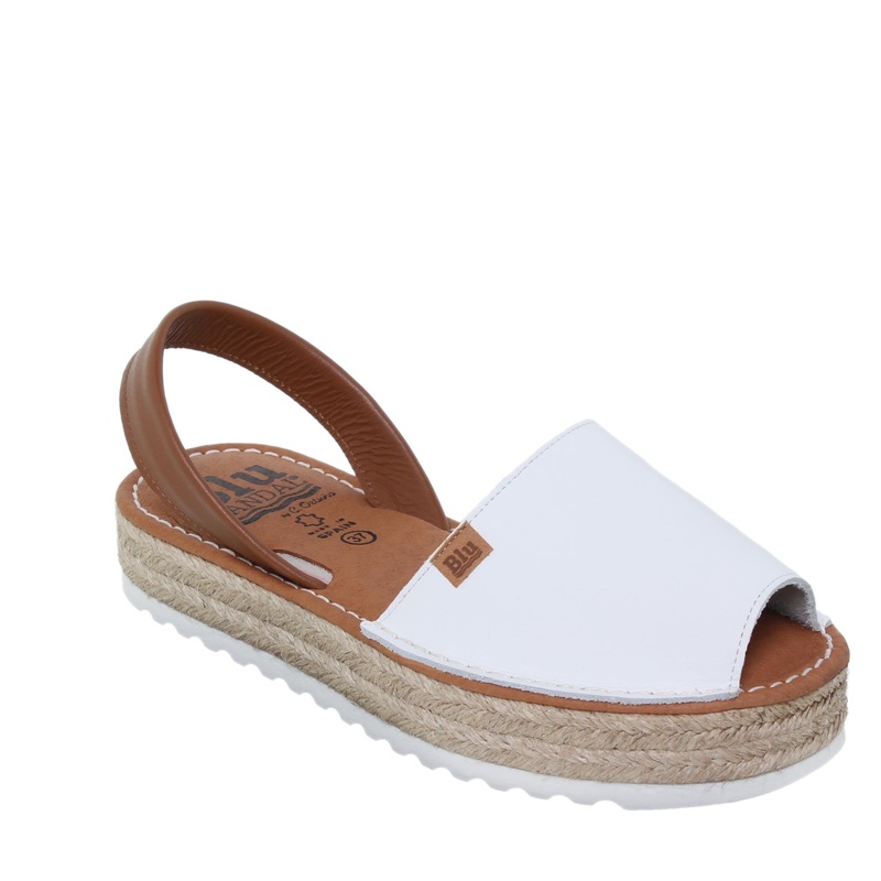 9201BLU/136 · SANDALIA SEÑORA PIEL