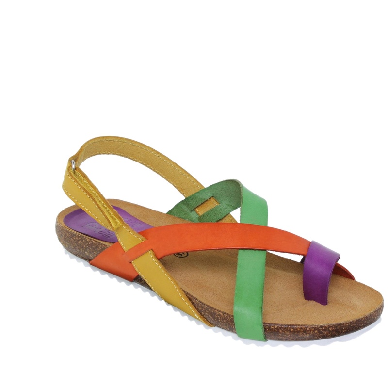 8300BLU/68 · SANDALIA SEÑORA PIEL