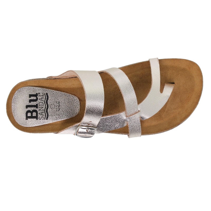 8930BLU/68 · SANDALIA SEÑORA PIEL