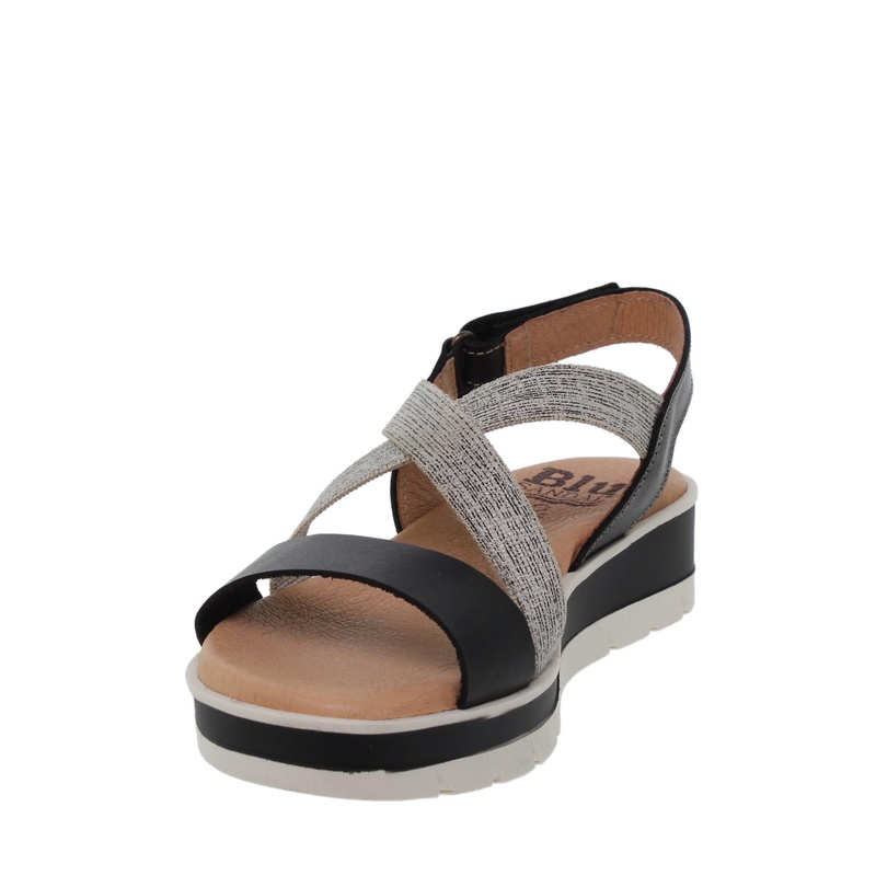 21501BLU/68 · SANDALIA SEÑORA PIEL