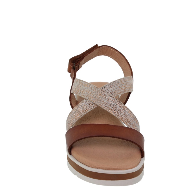 21501BLU/68 · SANDALIA SEÑORA PIEL