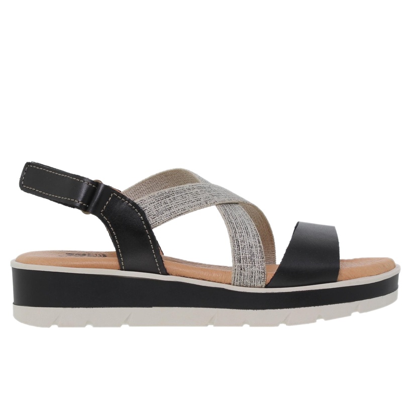 21501BLU/68 · SANDALIA SEÑORA PIEL
