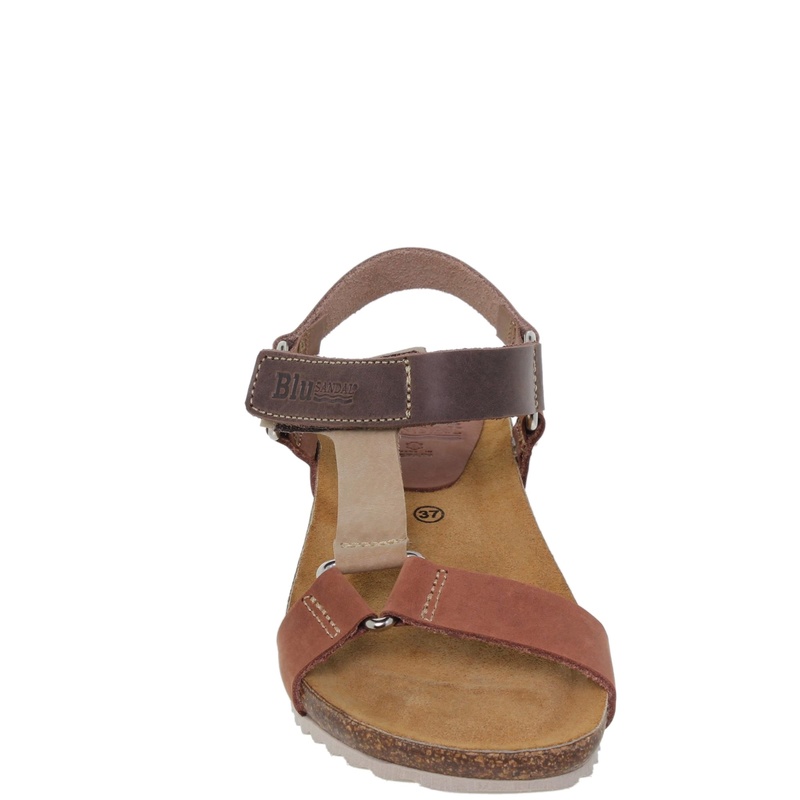 879BLU/68 · SANDALIA SEÑORA PIEL