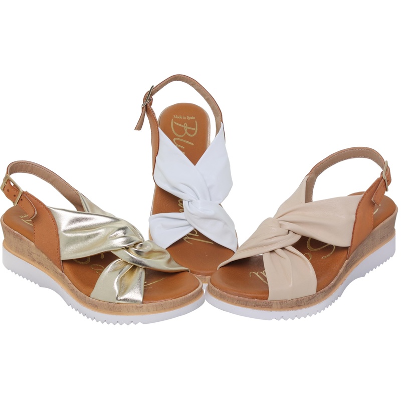921BLU/42 · SANDALIA SEÑORA PIEL
