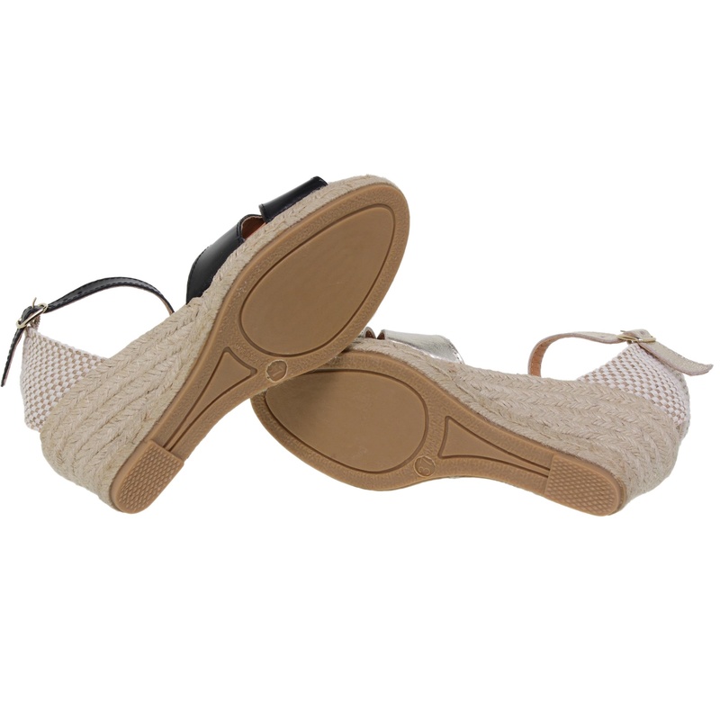 2402BLU/328 · SANDALIA SEÑORA PIEL