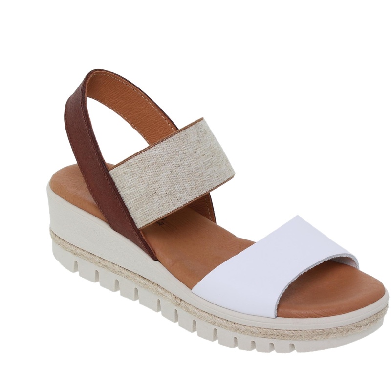 1260BLU/404 · SANDALIA SEÑORA PIEL