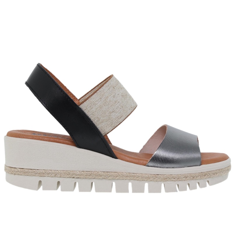 1260BLU/404 · SANDALIA SEÑORA PIEL