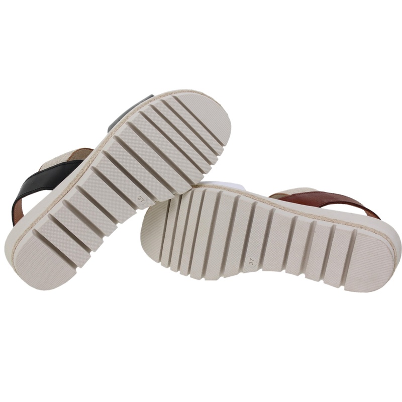 1260BLU/404 · SANDALIA SEÑORA PIEL