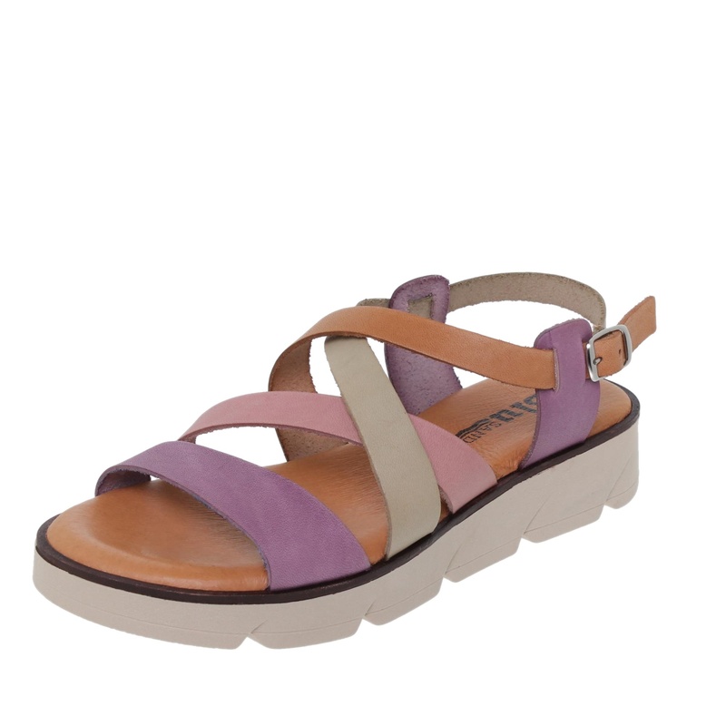 24106BLU/404 · SANDALIA SEÑORA PIEL