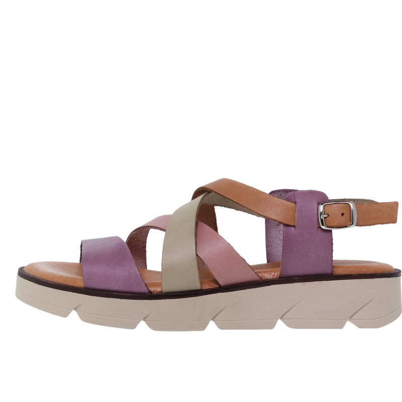 24106BLU/404 · SANDALIA SEÑORA PIEL