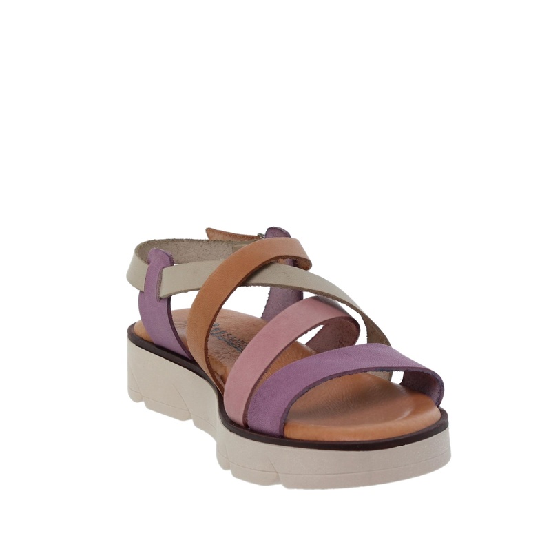 24106BLU/404 · SANDALIA SEÑORA PIEL