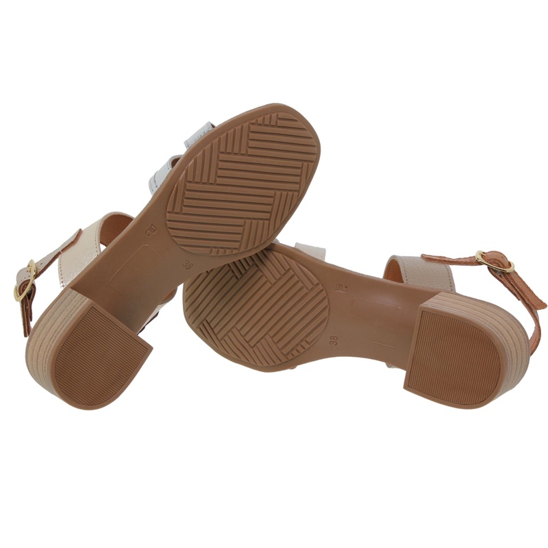 14504BLU/203 · SANDALIA SEÑORA PIEL