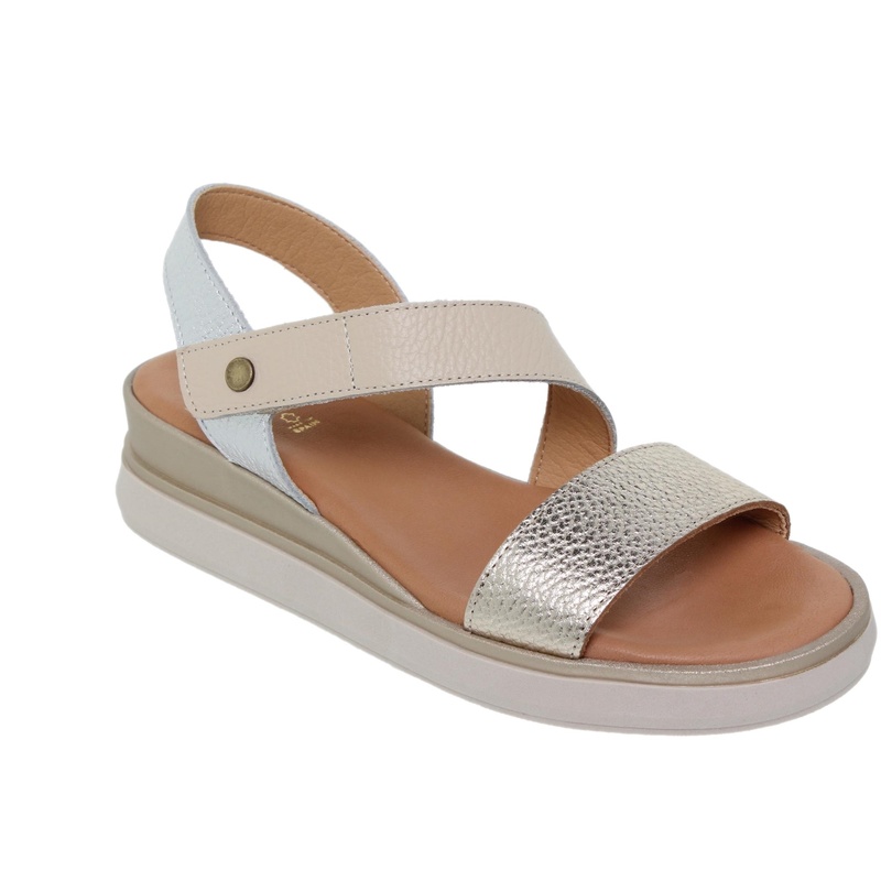 14592BLU/203 · SANDALIA SEÑORA PIEL