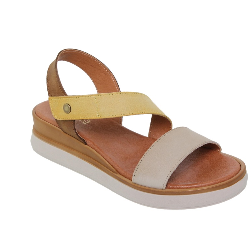 14592BLU/203 · SANDALIA SEÑORA PIEL