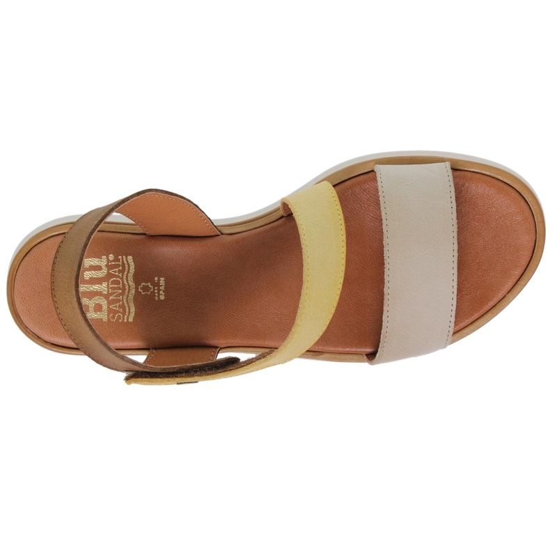 14592BLU/203 · SANDALIA SEÑORA PIEL