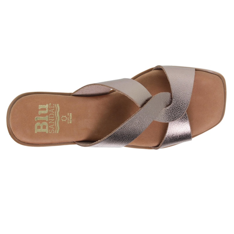 12381BLU/203 · SANDALIA SEÑORA PIEL